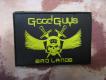 Good Guys in Bad Lands Yellow 3D Rubber Velcro Patch